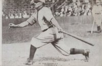 1913 Pinkerton Score/Photo/Postcard #872 Hans Wagner Score Card Back Baseball Card