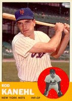 1963 Topps #371 Rod Kanehl Baseball Card
