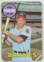 1969 Topps #398 Tito Francona Baseball Card