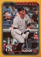 2024 Topps #99 Aaron Judge Gold Foil Baseball Card