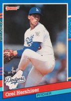 1991 Donruss #280 Orel Hershiser Baseball Card