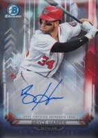 2017 Bowman Ascent Autographs #BA-BH Bryce Harper Baseball Card