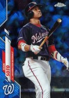 2020 Topps Chrome Sapphire Edition #224 Juan Soto Baseball Card