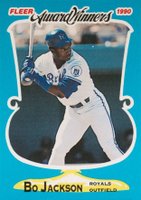 1990 Fleer Award Winners #19 Bo Jackson Baseball Card