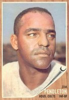 1962 Topps #432 Jim Pendleton Baseball Card