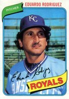 1980 Topps #273 Eduardo Rodriguez Baseball Card