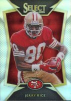 2014 Panini Select #99 Jerry Rice Prizm Football Card