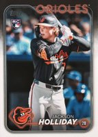 2024 Topps Update #US50 Jackson Holliday Companion Cards Baseball Card