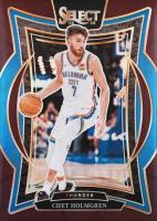 2024 Panini Select #1 Chet Holmgren Maroon Prizm Basketball Card
