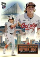 2024 Topps Home Field Advantage #HFA21 Jackson Holliday Update Baseball Card