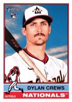 2025 Topps Heritage #247 Dylan Crews Baseball Card