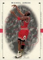 1998 SP Authentic #9 Michael Jordan Basketball Card
