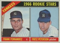 1966 Topps #584 Yankees Rookie Stars Baseball Card