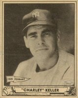 1940 Play Ball #9 Charley Keller Baseball Card