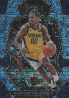 2022 Panini Select #182 Bennedict Mathurin Light Blue Disco Basketball Card