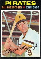 1971 Topps #110 Bill Mazeroski Baseball Card