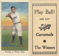 1909 Nadja Caramel # Red Dooin Baseball Card