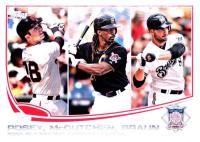 2013 Topps #189 Andrew McCutchen/Buster Posey/Ryan Braun Baseball Card