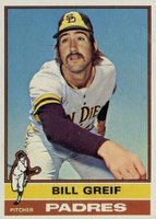1976 Topps #184 Bill Greif Baseball Card