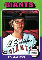 1975 Topps Mini #467 Ed Halicki Baseball Card