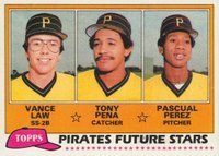 1981 Topps #551 Pirates Future Stars Baseball Card