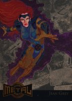 その他 1995 Marvel l GOLD Blaster JEAN GREY 1995 Marvel Metal Metal Blaster Non-Sports Card Set - VCP Price Guide
