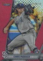 2019 Bowman's Best  #2 Chris Paddack Red Refractor Baseball Card