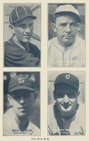 1936 Exhibits Four-on-one #2 Appling/Bonura/Dykes/Lyons Baseball Card