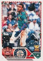 2023 Topps Holiday #H26 Julio Rodriguez Ssp Baseball Card