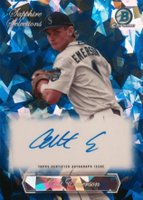 2023 Bowman Draft Sapphire Edition Sapphire Selections Autograph #SSACE Colt Emerson Baseball Card