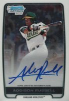 2012 Bowman Chrome Draft Picks & Prospects Autograph #BCAAR Addison Russell Baseball Card