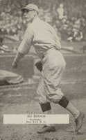 1926 Exhibit Postcard backs (1926-1929) # Ed Rouch New York-Correct spell Roush Baseball Card