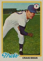 1978 Topps #621 Craig Swan Baseball Card