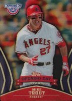 2013 Topps Opening Day Stars #11 Mike Trout Baseball Card
