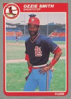 1985 Fleer #240 Ozzie Smith Baseball Card