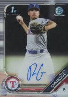 2019 Bowman Draft Chrome Draft Picks Autograph #CDARGA Ryan Garcia Baseball Card