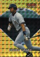 1996 Bowman's Best #79 Derek Jeter Atomic Refractor Baseball Card
