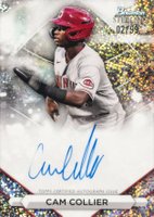 2023 Bowman Sterling Prospect Autographs #PACC Cam Collier Speckle Baseball Card
