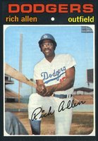 1971 Topps #650 Rich Allen Short Print Baseball Card
