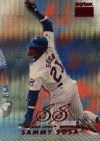 1999 Skybox Premium  #144 Sammy Sosa Star Rubies Baseball Card