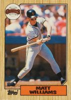 1987 Topps Traded Tiffany #129T Matt Williams Baseball Card