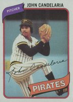 1980 Topps #635 John Candelaria Baseball Card