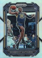 2022 Panini Prizm #254 Bennedict Mathurin Silver Prizm Basketball Card