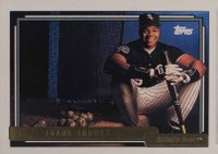 1992 Topps Gold #555 Frank Thomas Baseball Card