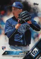 2016 Topps Update #US67 Blake Snell Pitching Baseball Card