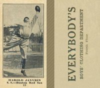 1916 Everybody's #89 Harold Janvrin Baseball Card