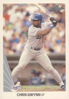 1990 Leaf #411 Chris Gwynn Baseball Card