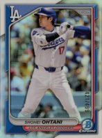 2024 Bowman Chrome #85 Shohei Ohtani Refractor Baseball Card