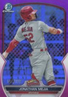 2023 Bowman Chrome Prospects #BCP115 Brock Jones Fuchsia Refractor Baseball Card