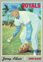 1970 Topps #525 Jerry Adair Baseball Card